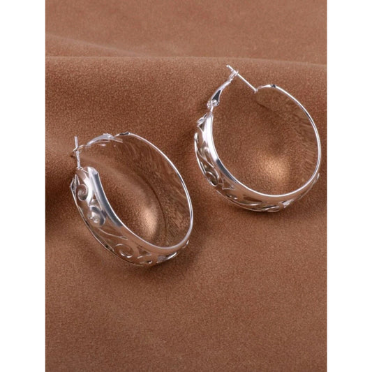 Scrolled elegance earrings (Jewelry)